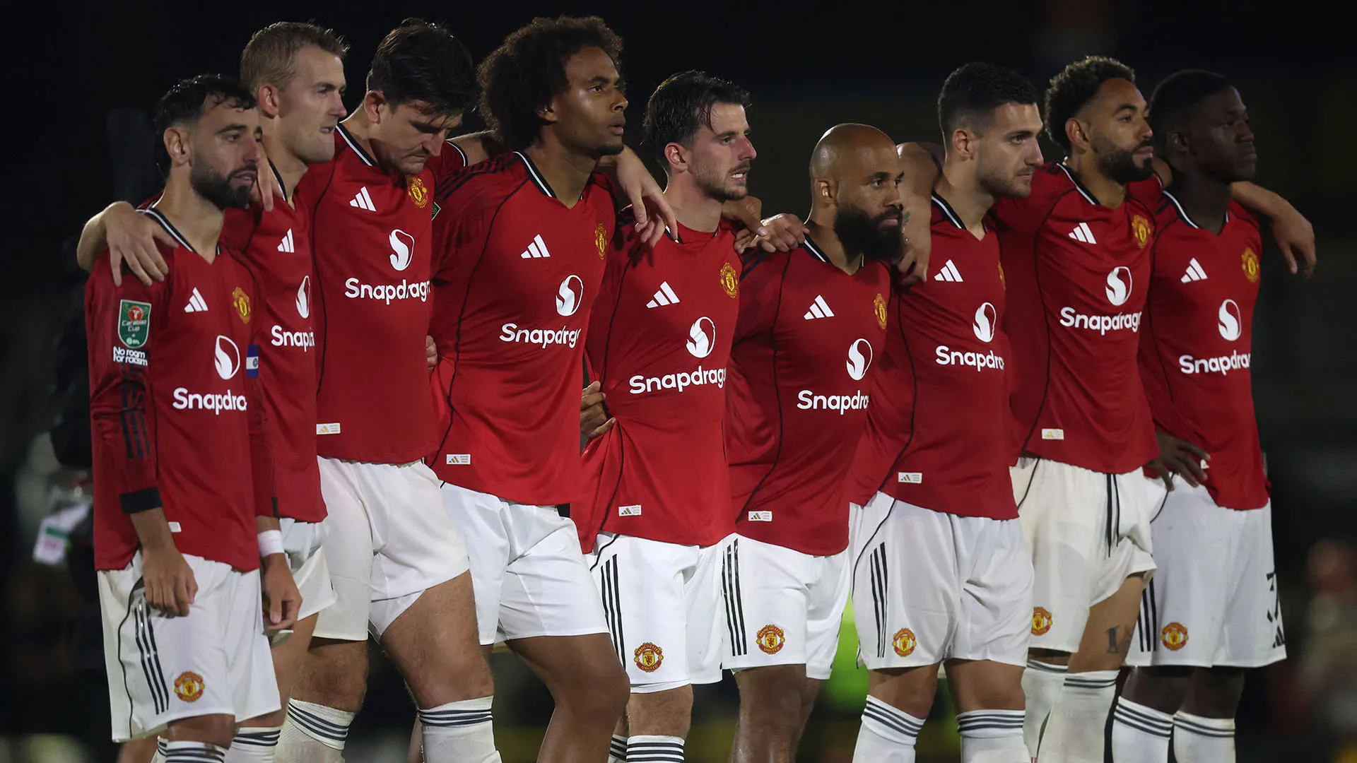 Umiliazione storica per la squadra di Ruben Amorim, che ha subito due reti nel primo tempo dopo due errori del portiere André Onana
