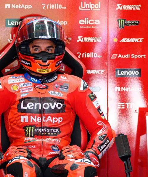 Marc Marquez fa chiarezza su quanto accaduto ai box con Valentino Rossi