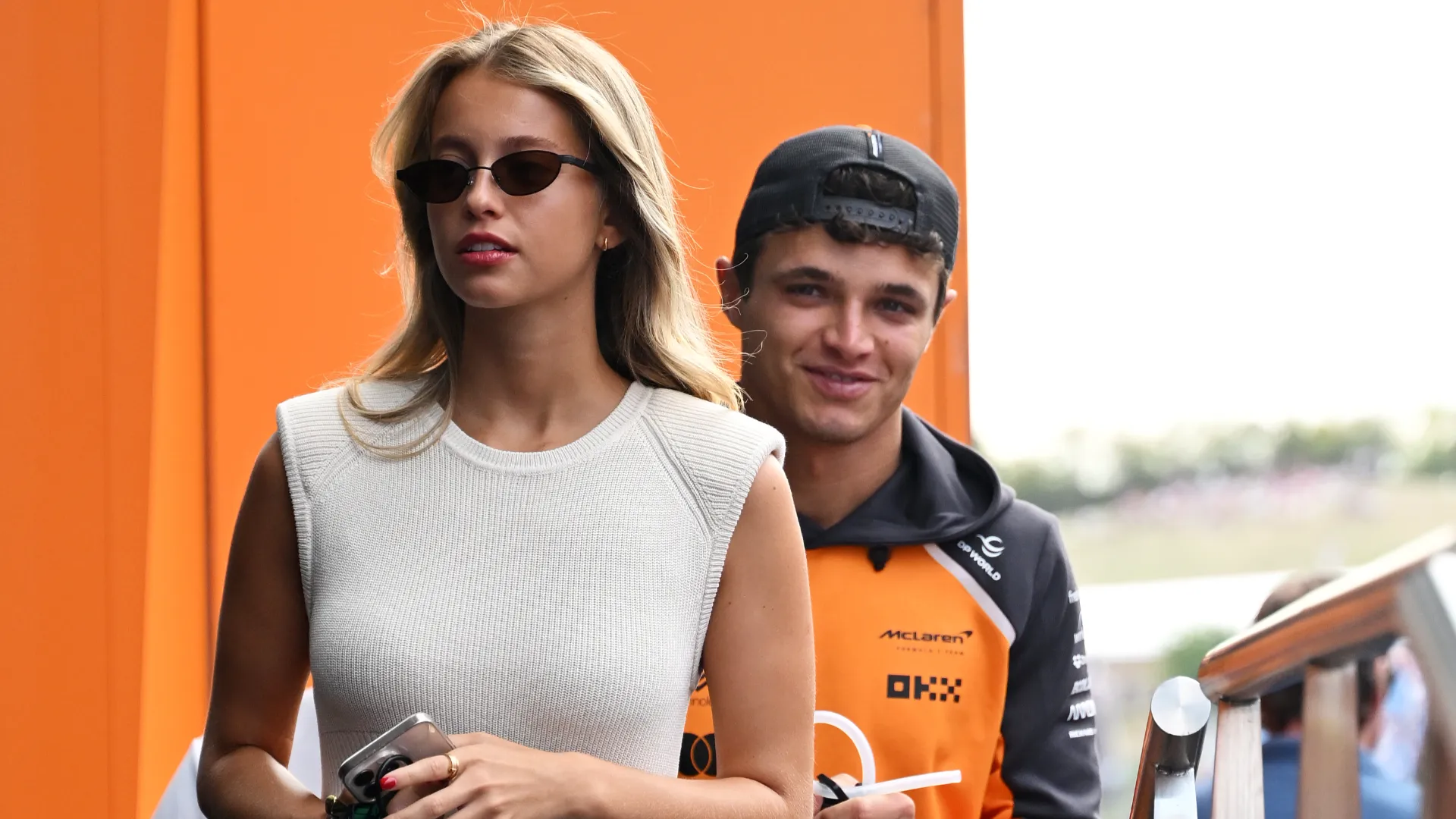 È tornato il sereno tra Lando Norris e Margarida Corceiro. Foto