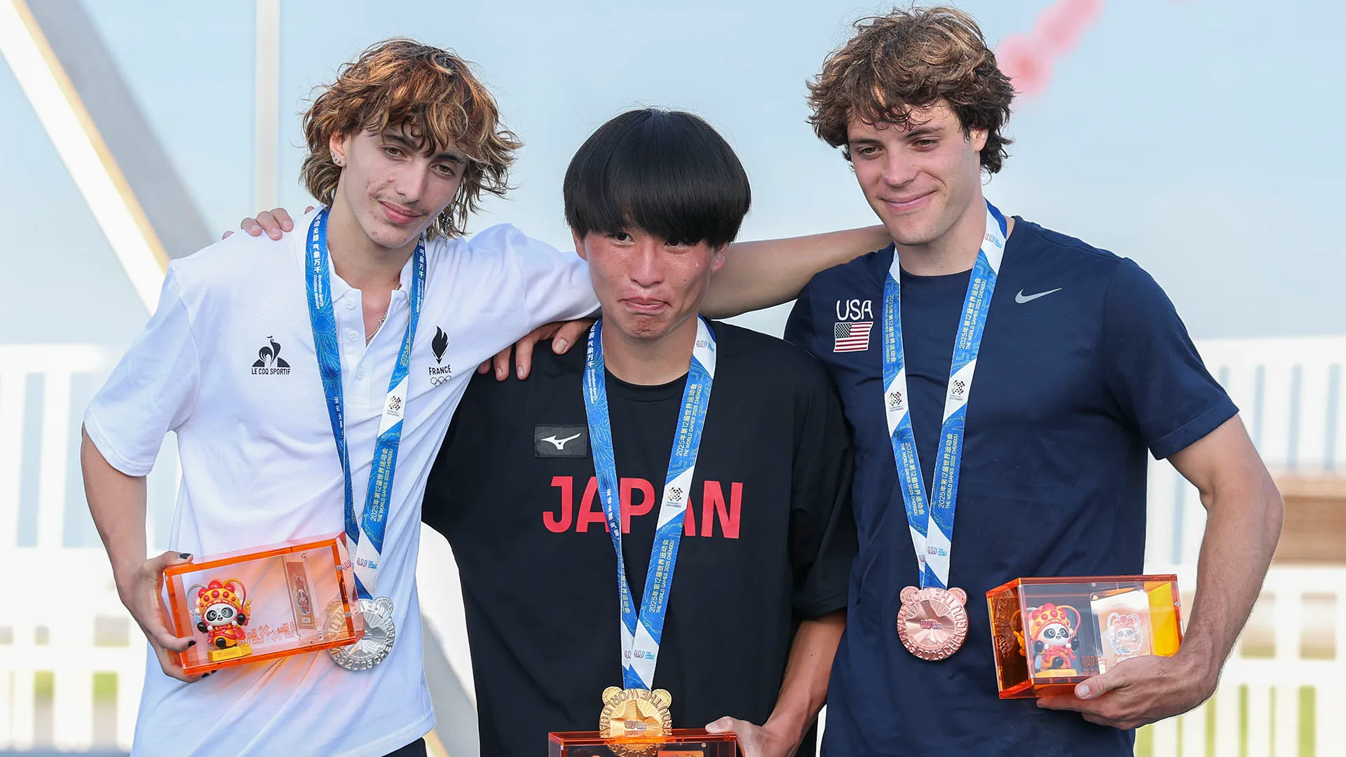 L'atleta giapponese ha battuto il francese Eloan Hitz e lo statunitense Shea Rudolph