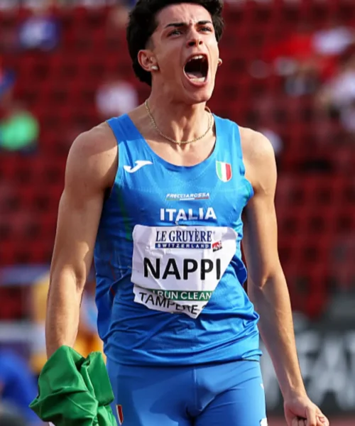 Diego Nappi, spettacolare oro nei 200 metri agli Europei Under 20