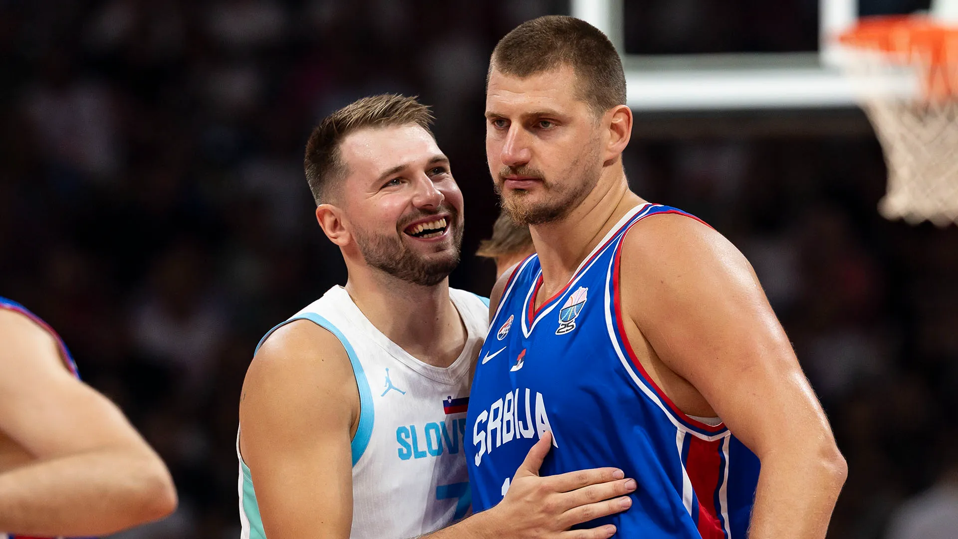 Al di là dei sorrisi non una grande serata per l'asso sloveno... 