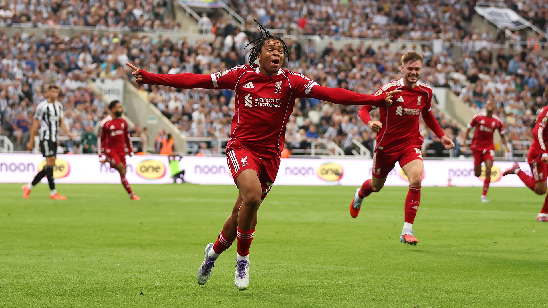 Il ragazzino si è fatto trovare pronto sull'assist di Salah