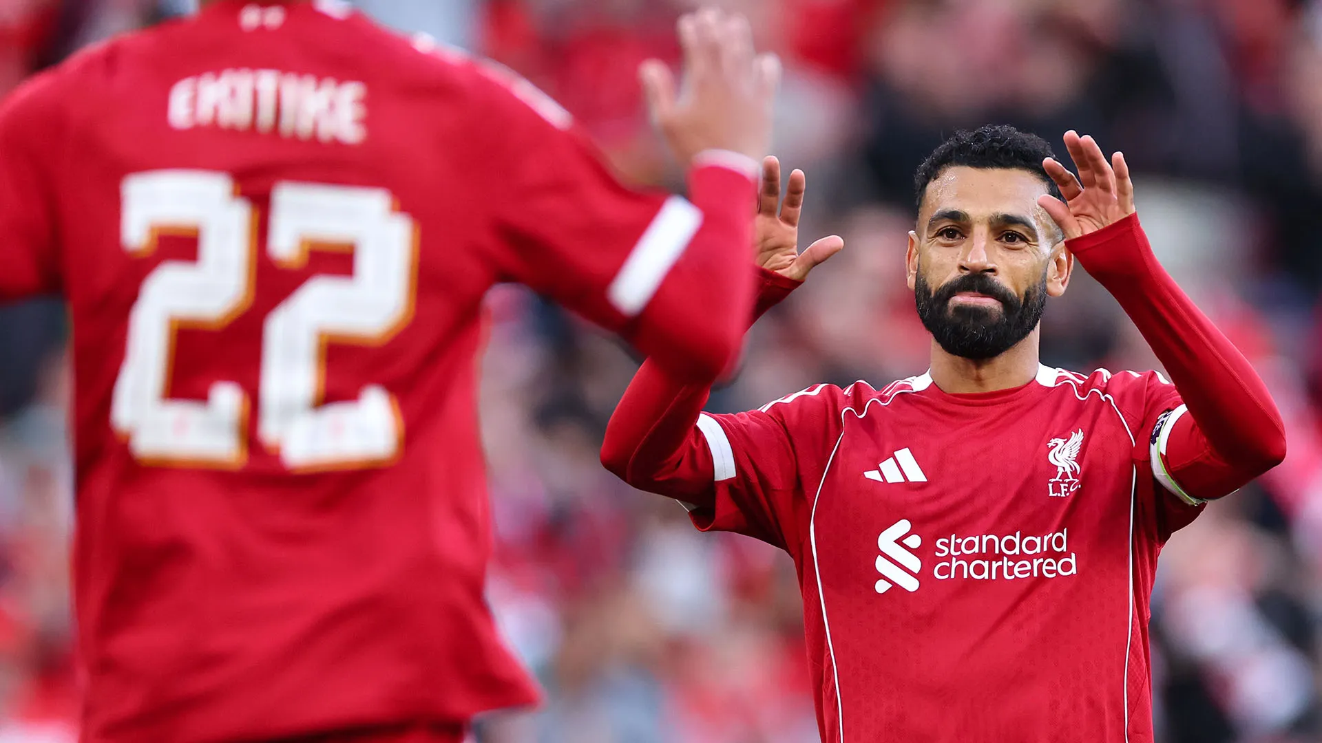 Ci ha pensato Mohamed Salah a inaugurare le marcature: ha segnato al 14'