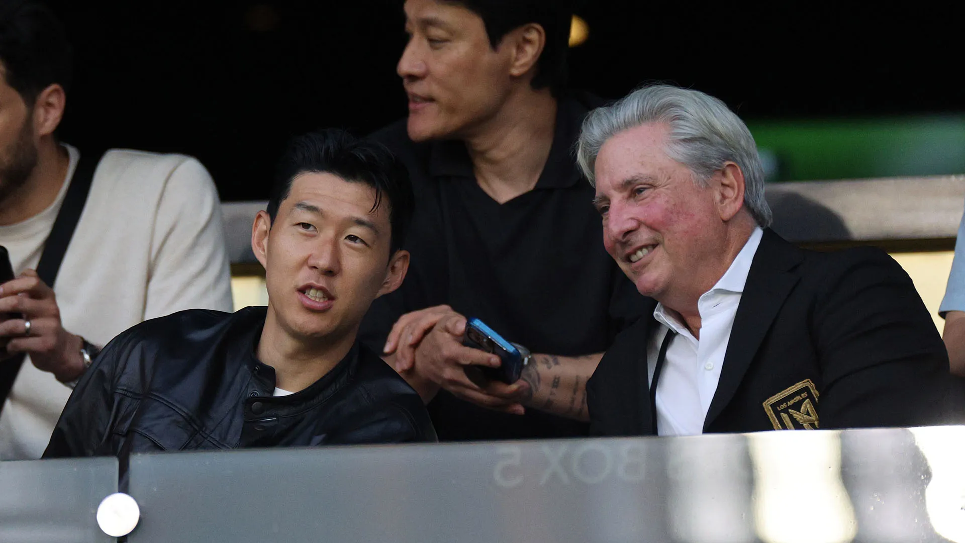 Heung Min-Son era in tribuna per assistere alla partita contro il Tigres