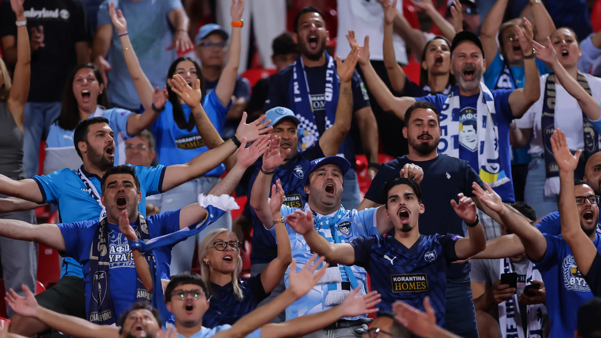 Una serata che i tifosi del Pafos non dimenticheranno facilmente