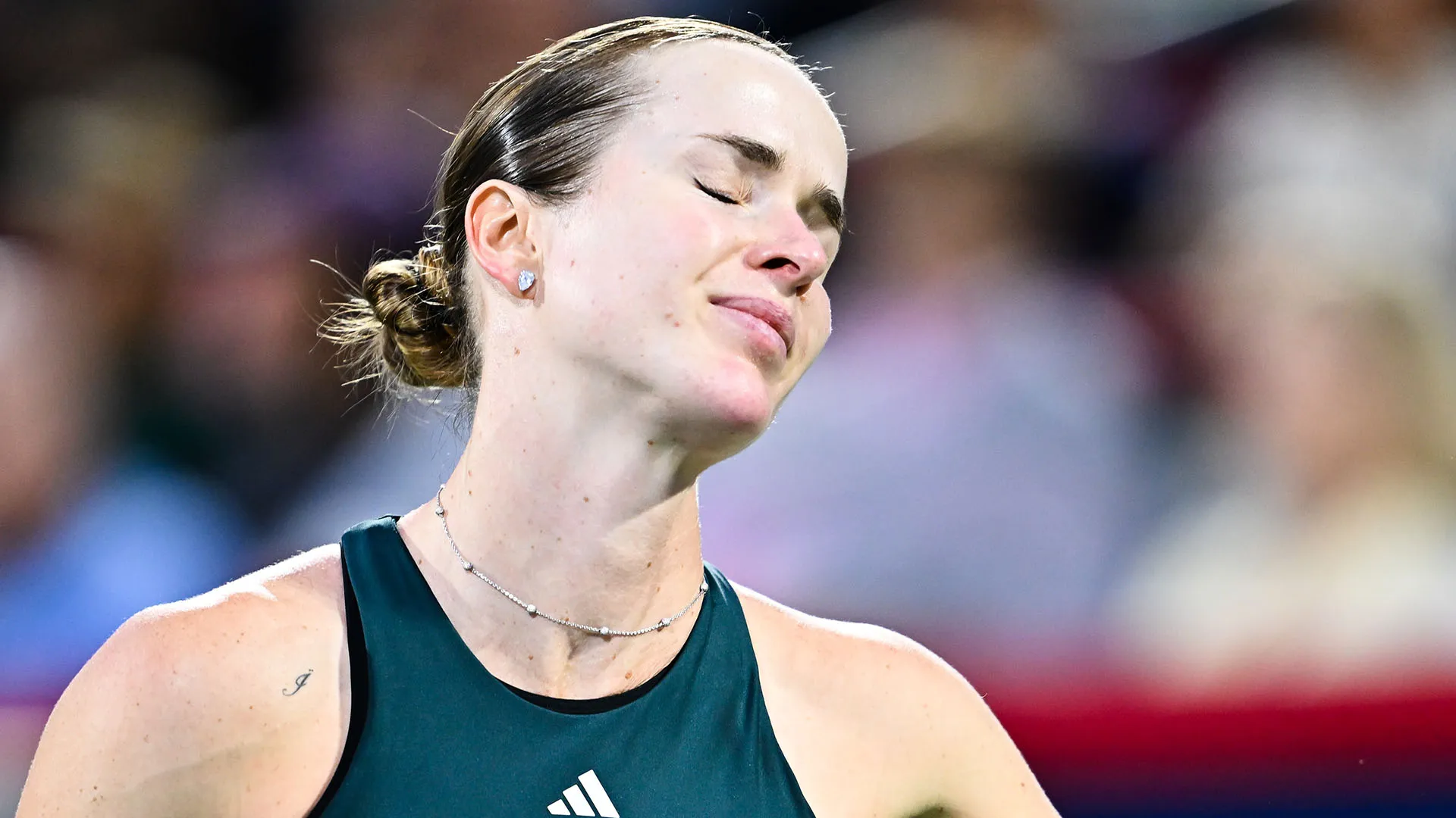Elina Svitolina in lacrime, tutta colpa di Naomi Osaka
