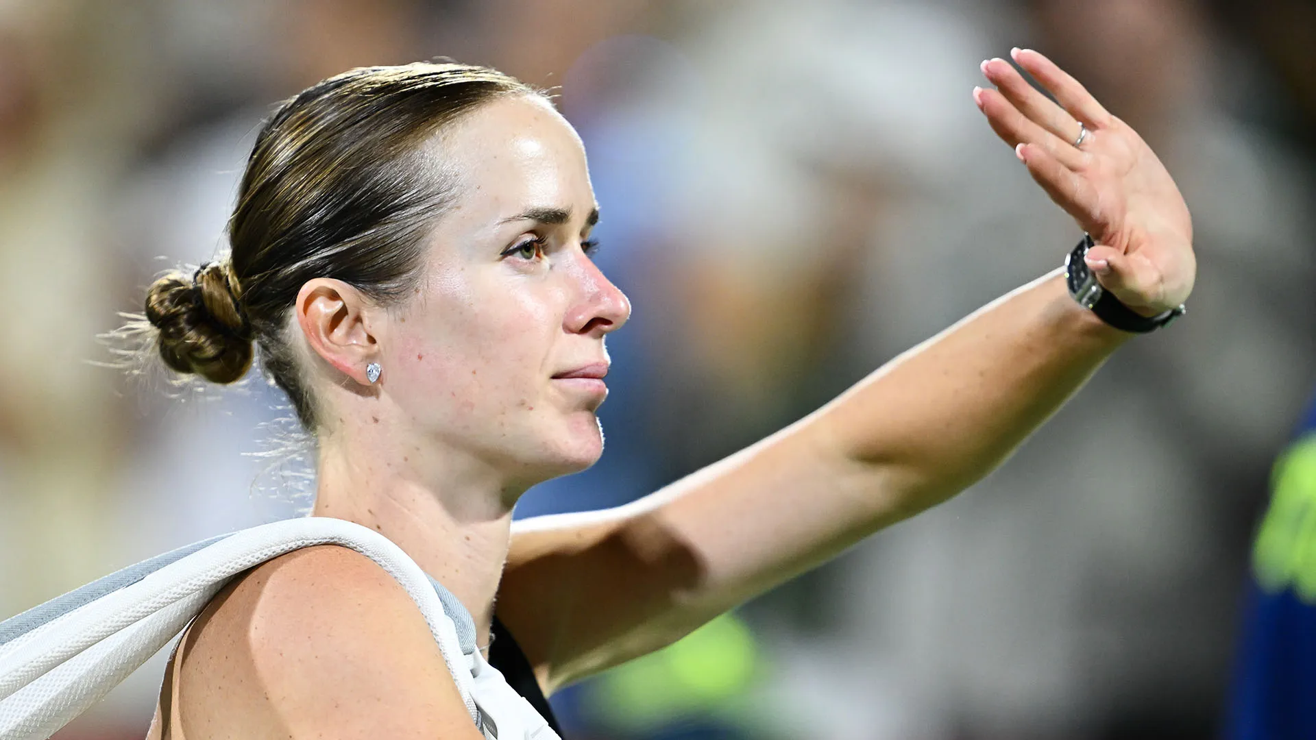 La Svitolina era molto delusa al termine della sfida e ha faticato a trattenere le lacrime