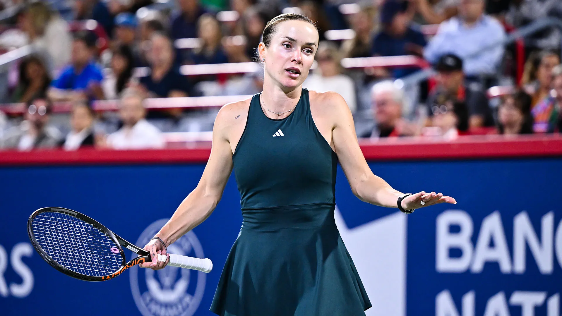 Elina Svitolina ha avuto qualche difficoltà imprevista e la Osaka non si è fatta pregare...