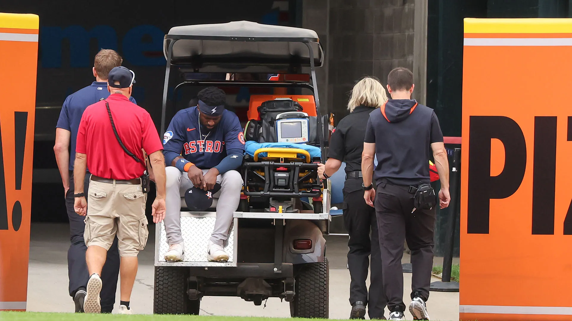 Trammell è stato portato in ospedale per alcuni test medici per verificare una sospetta commozione cerebrale