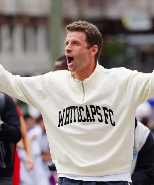 Thomas Müller re in Canada: le foto della sua prima volta davanti ai nuovi tifosi