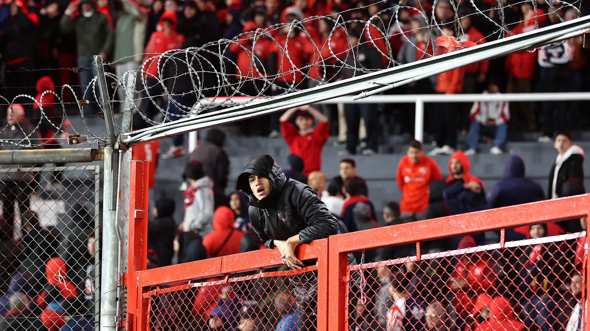 La partita di Buenos Aires tra l’Independiente e l’Universidad de Chile...