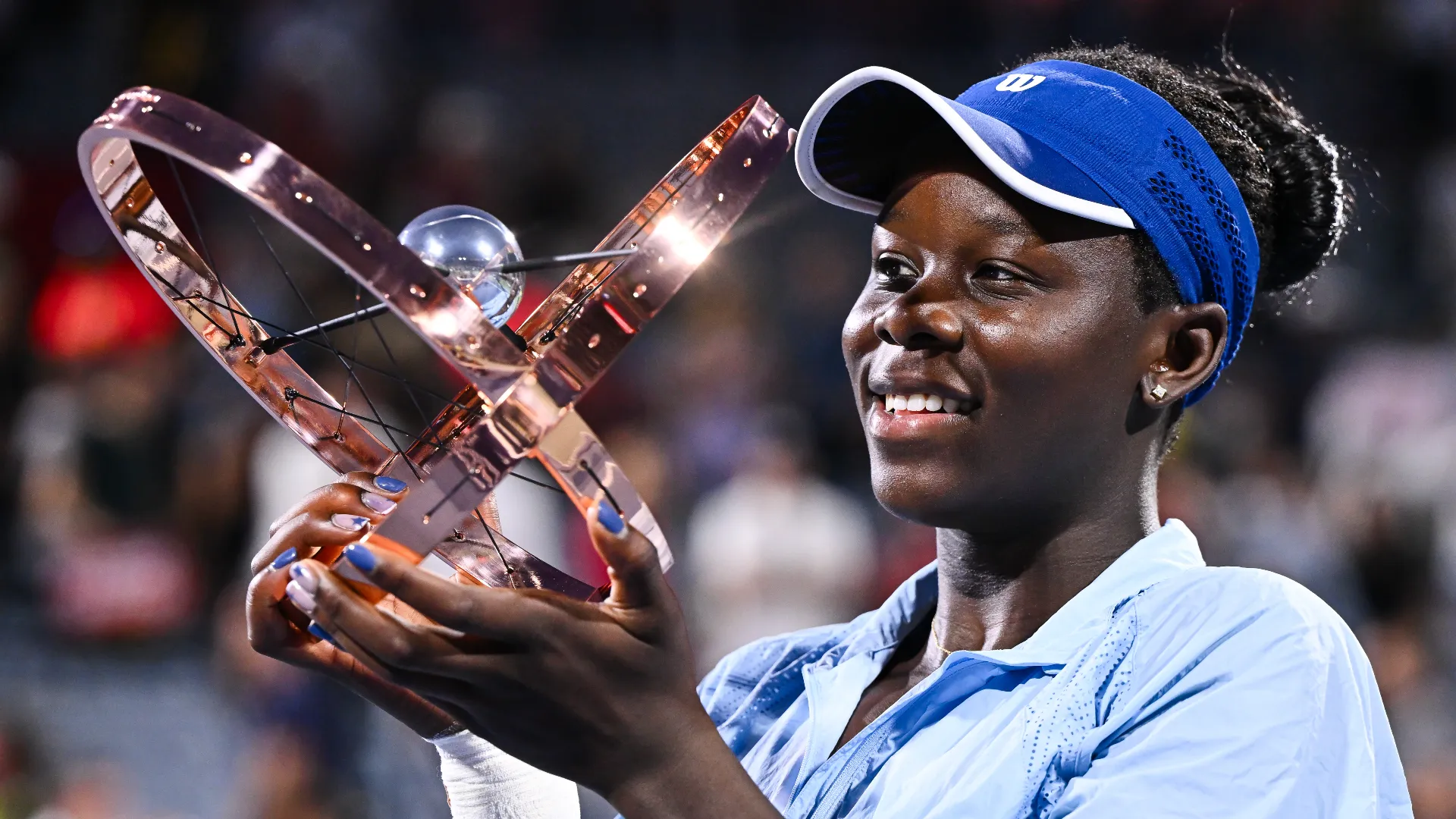 A soli 18 anni ha vinto il suo primo titolo WTA
