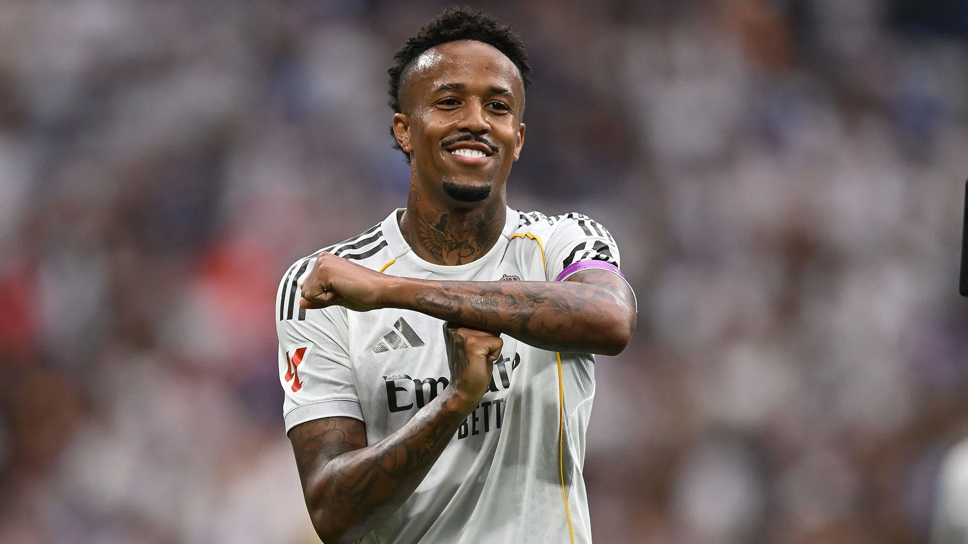 Eder Militao ha sbloccato il match al minuto 22
