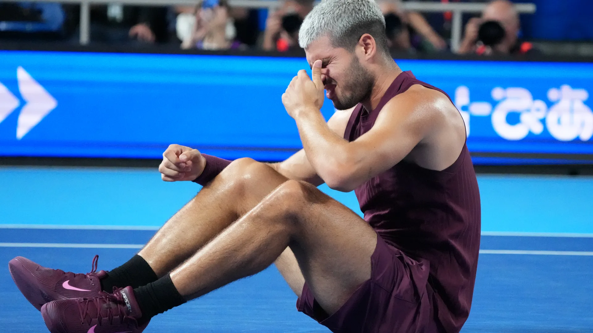 La paura resta per il campione  spagnolo dopo la vittoria contro Sebastian Baez
