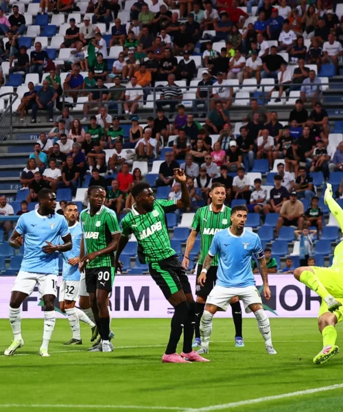 Cade anche la Lazio: Fadera regala la prima gioia al Sassuolo