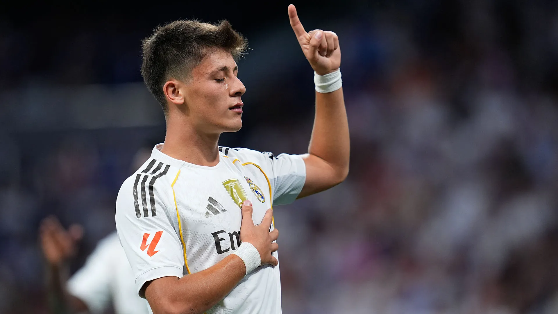 Grande protagonista del match Arda Güler, autore del primo gol del Real Madrid