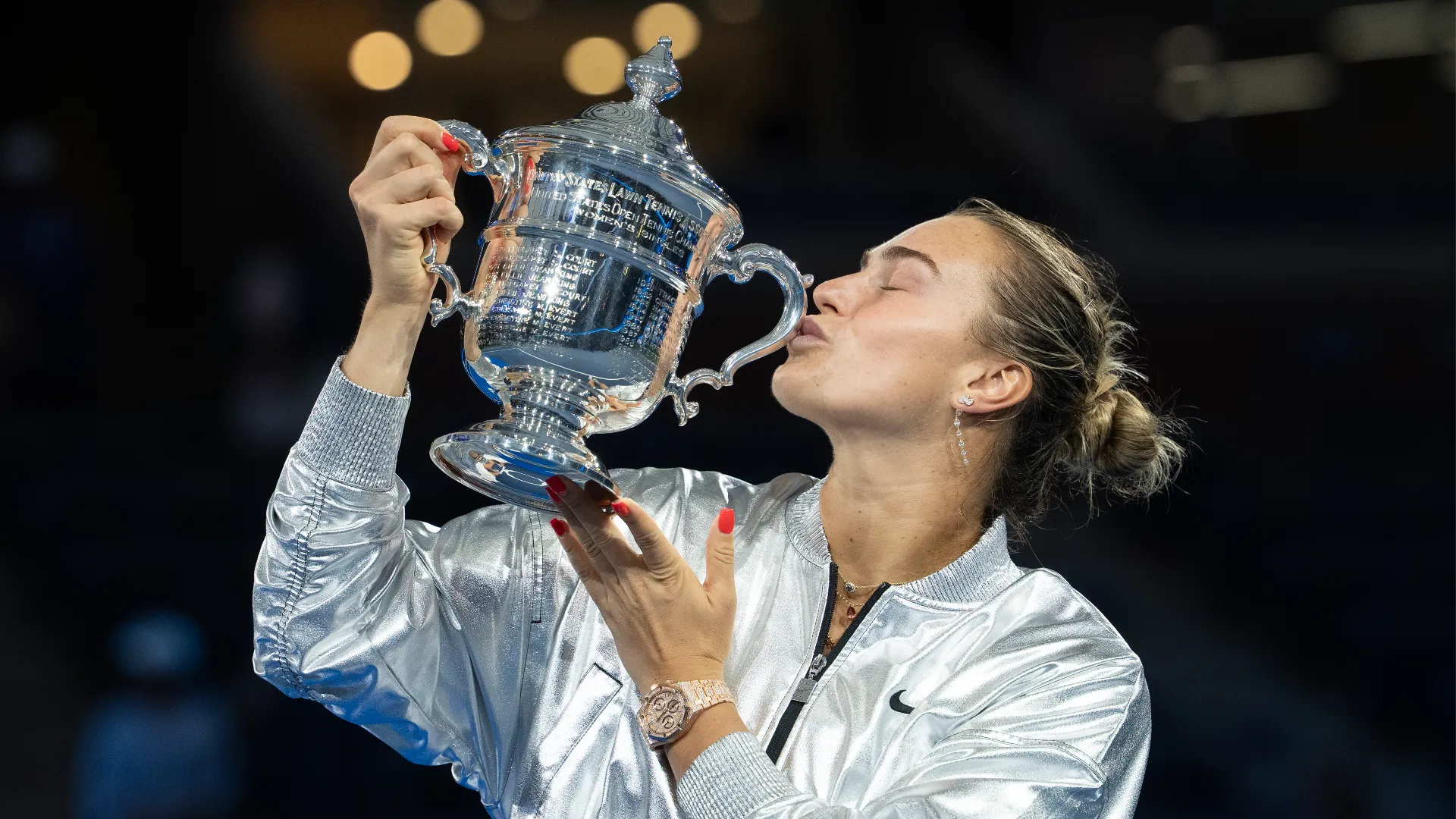 Complimenti ad Aryna Sabalenka per la vittoria!