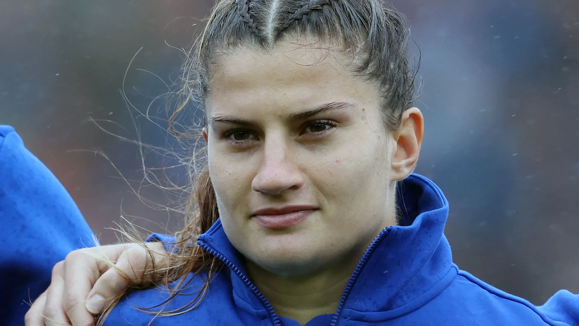 La francese Axelle Berthoumieu ha pagato cara la sua pazzia durante la partita contro l'Irlanda