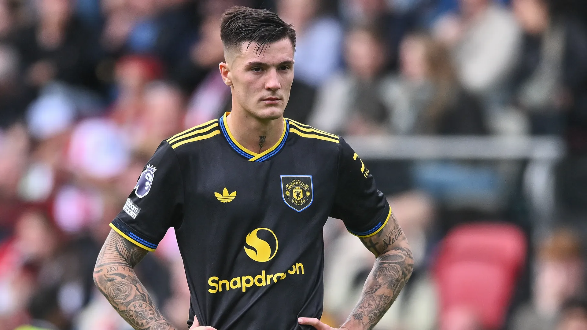 Per il Manchester United ha segnato Benjamin Sesko
