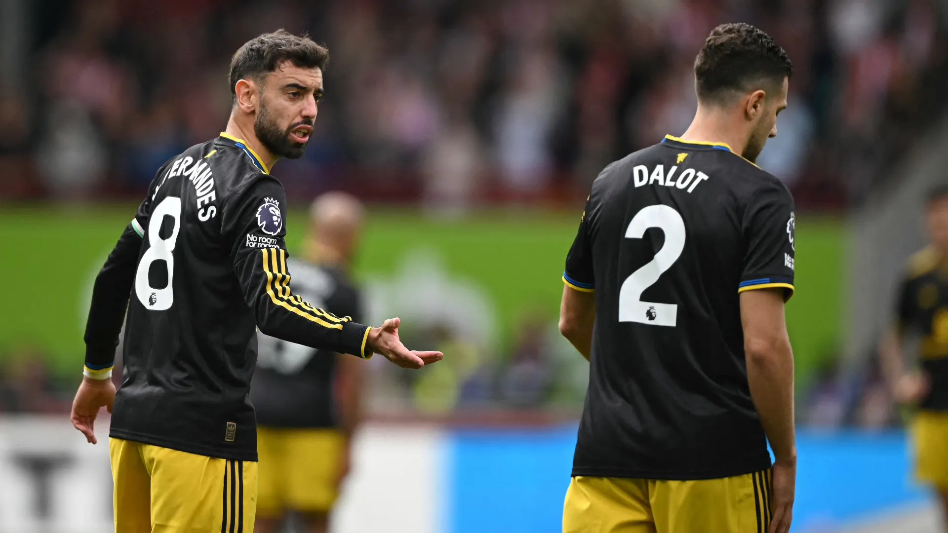 Il capitano dei Red Devils ha rimproverato il compagno per un passaggio sbagliato
