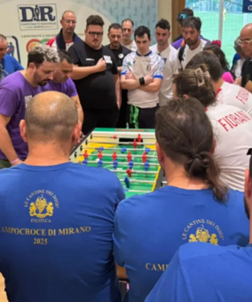 Grandi emozioni per il Campionato Italiano a Squadre di Calcio Balilla Paralimpico 