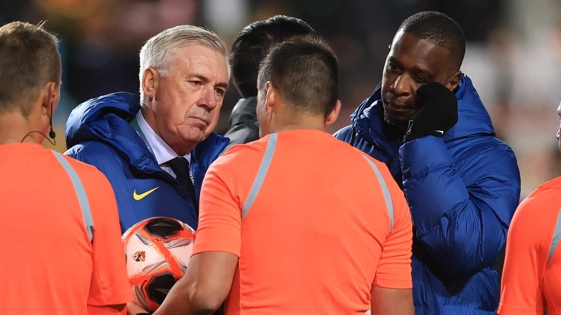 L'allenatore del Brasile non ha affatto gradito l'arbitraggio e si è sfogato al termine della partita