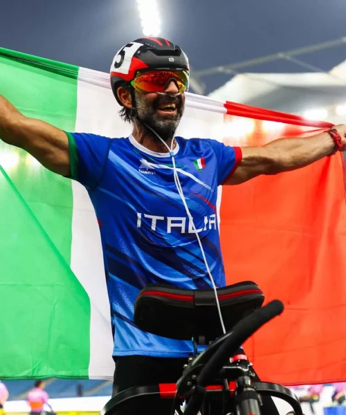 Carlo Calcagni e una medaglia d’oro che pesa come un macigno