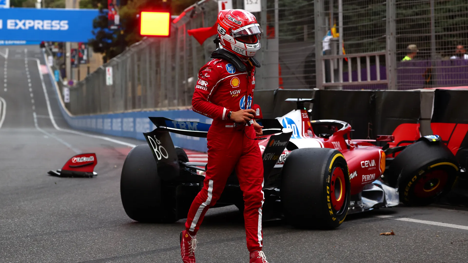 ... Hamilton, il primo dei ferraristi, è dodicesimo (!)