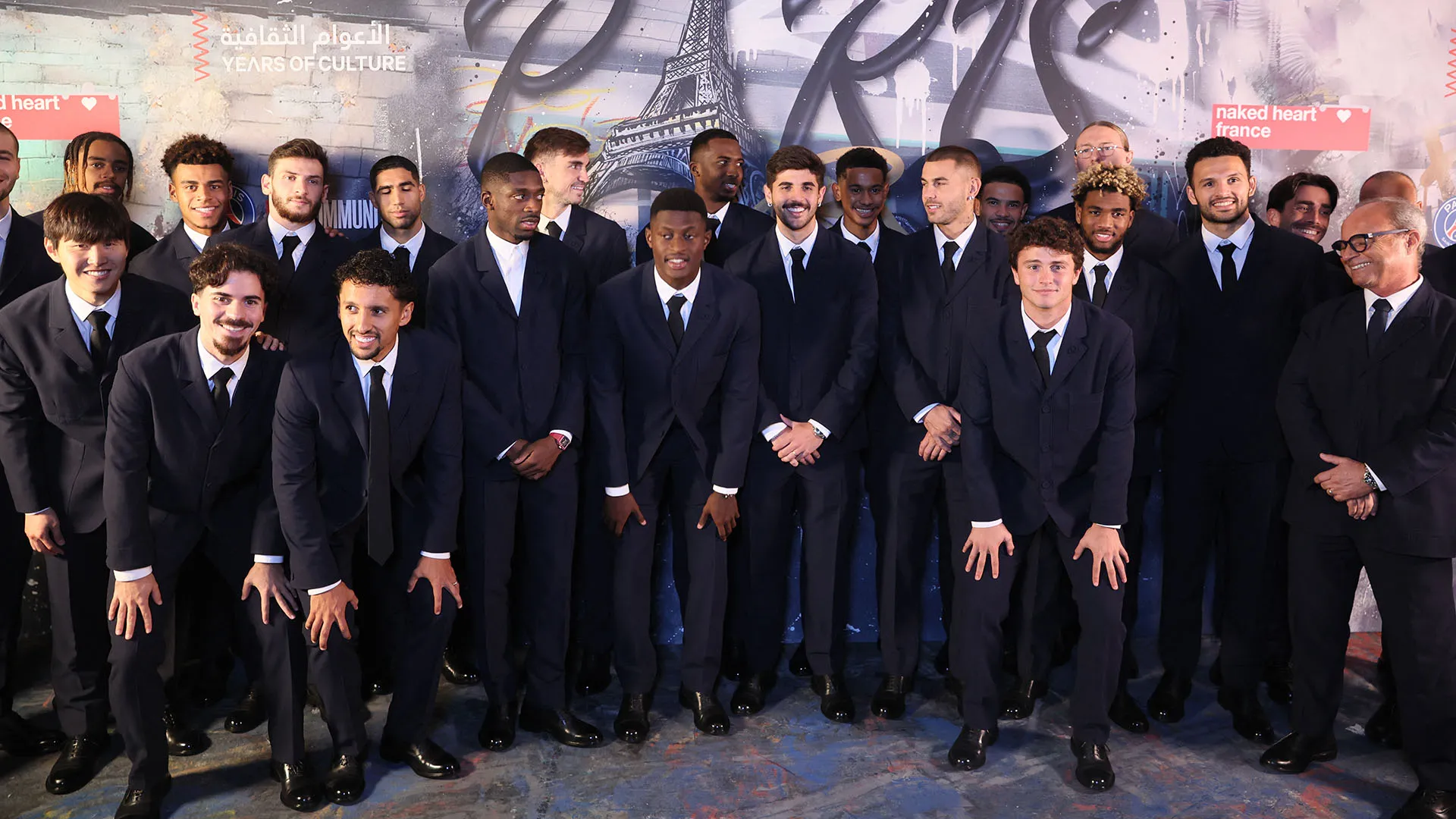 I giocatori del Paris Saint-Germain hanno partecipato al gala della PSG Communities Foundation