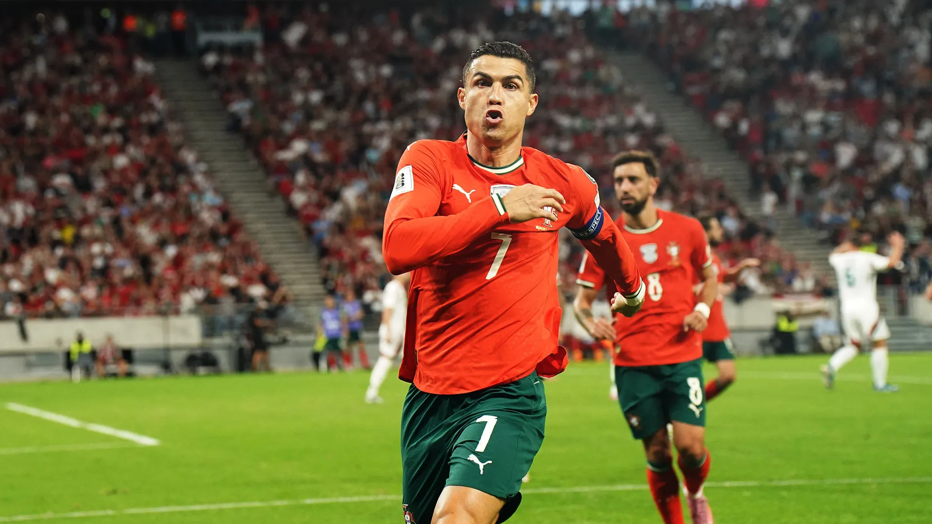 Ronaldo ha realizzato un calcio di rigore al 58'