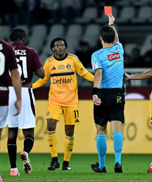 Festa grande a Torino per l’espulsione di Juan Cuadrado
