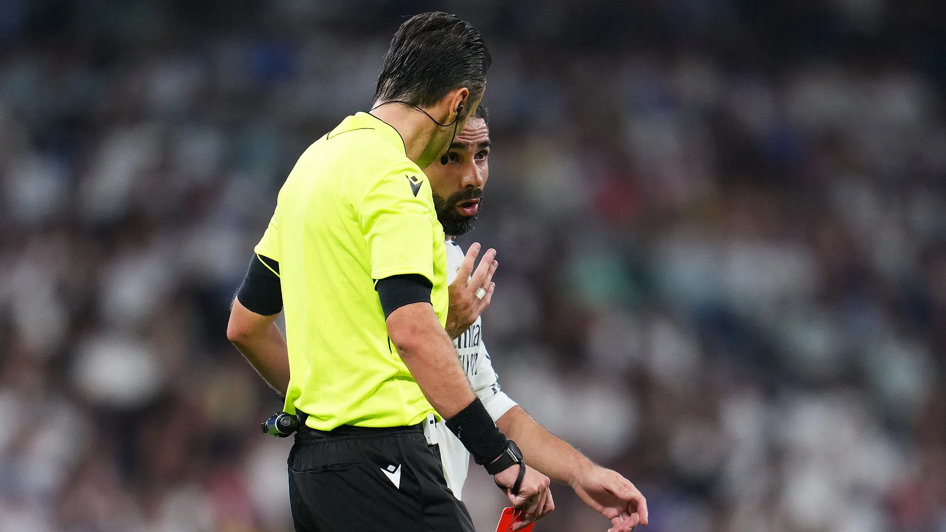 Carvajal ha lasciato la sua squadra in 10 uomini per gli ultimi 20 minuti circa