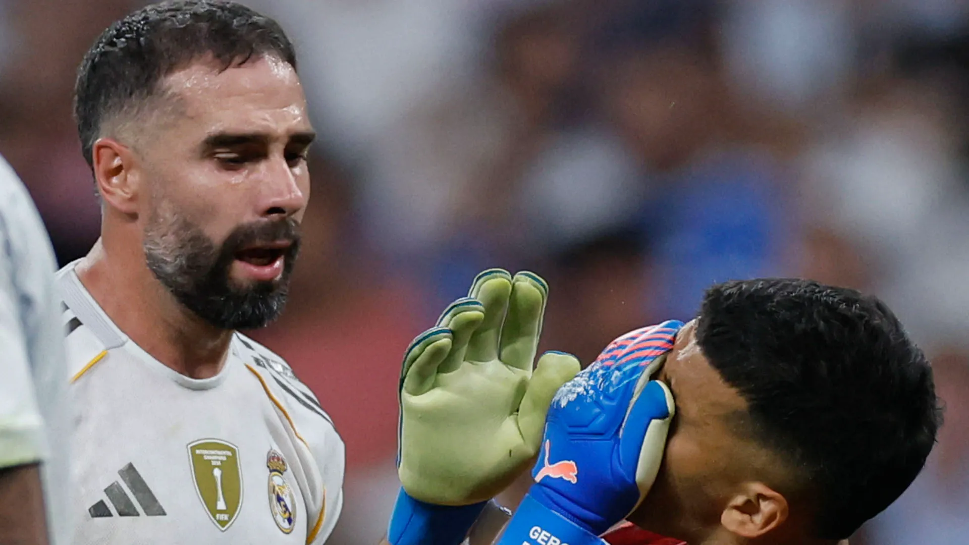 Ecco il momento in cui Carvajal ha colpito Rulli
