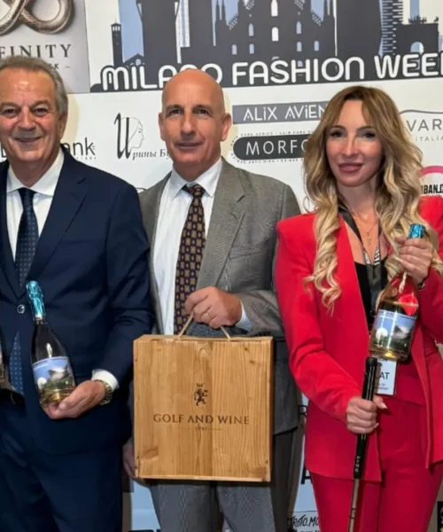 Antonio Faravelli va in buca anche all’Infinity Fashion Week di Milano,