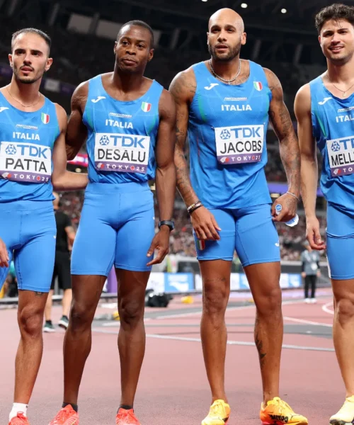 Mondiali atletica, 4×100 eliminata ma Marcell Jacobs non ci sta