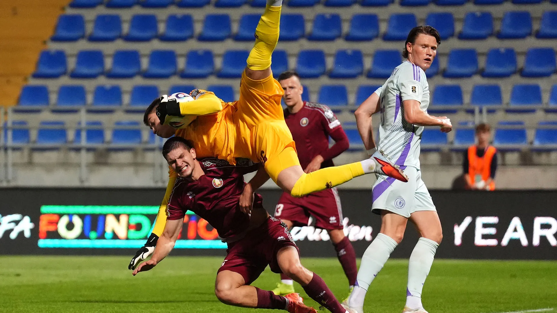 Lapoukhov si è schiantato contro Parkhomenko

