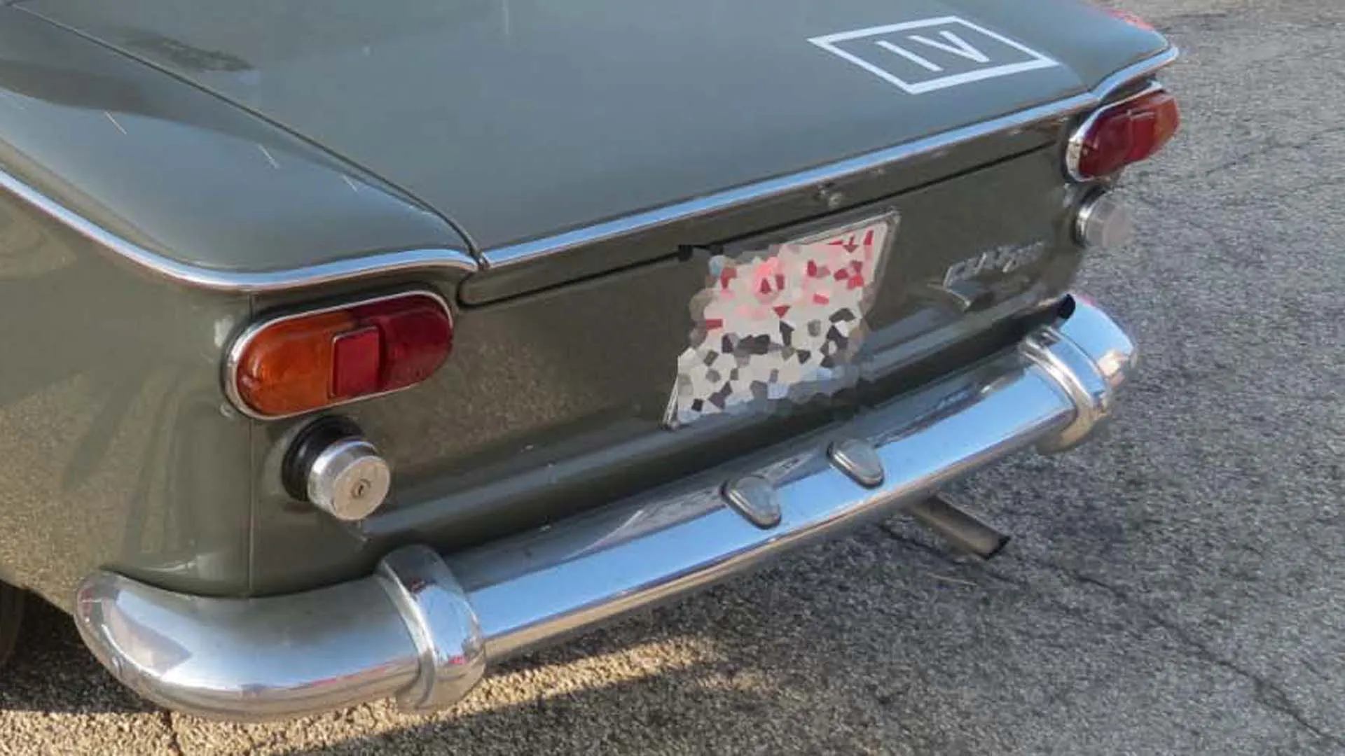La trazione di quest'auto è posteriore