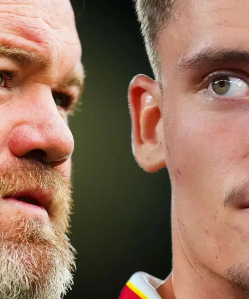 Wayne Rooney stronca Florian Wirtz: attacco durissimo. Foto