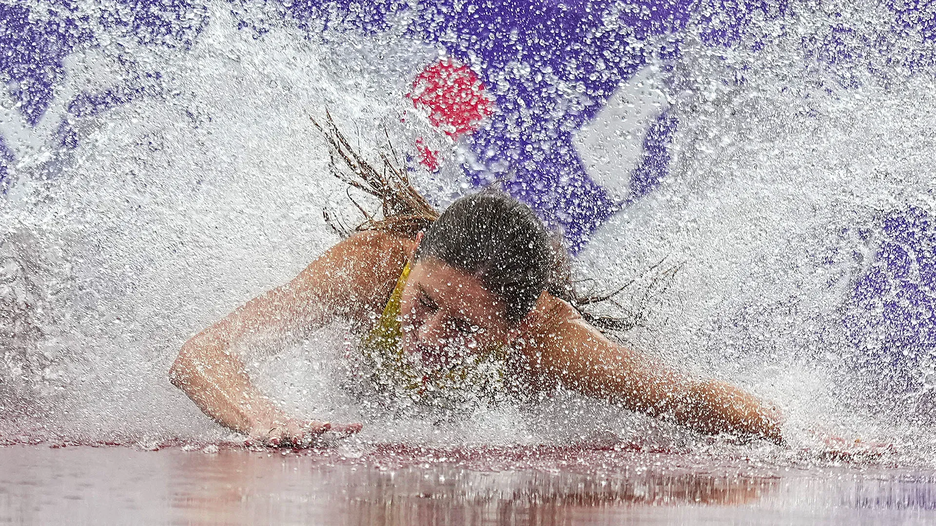 La campionessa tedesca si è rialzata subito, ma non è riuscita a rientrare sulle prime e ha chiuso al settimo posto