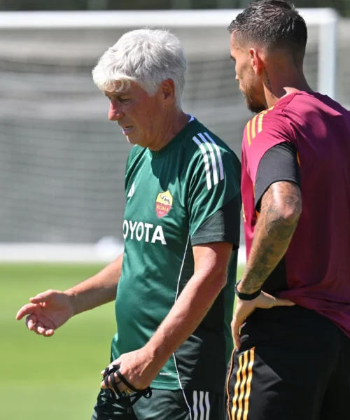 Gian Piero Gasperini taglia corto sul futuro di Lorenzo Pellegrini alla Roma
