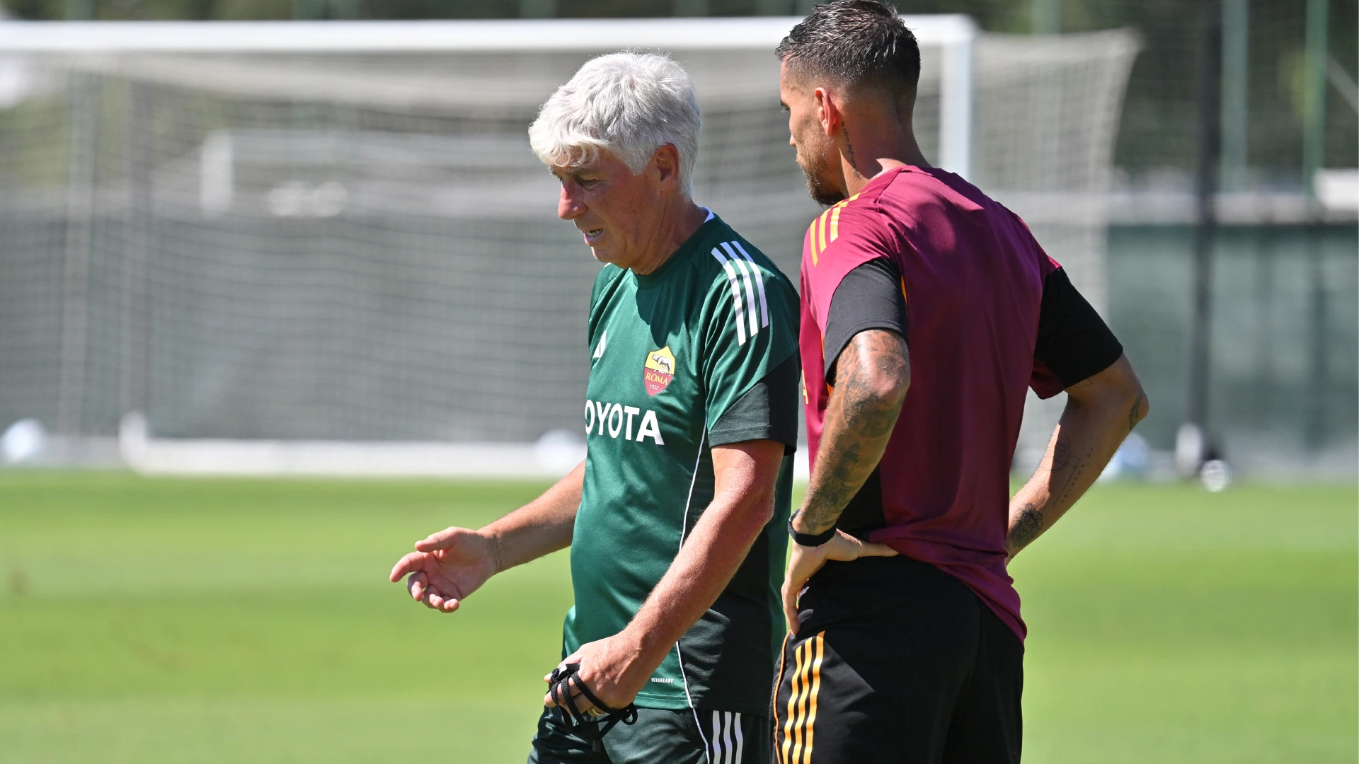Gian Piero Gasperini taglia corto sul futuro di Lorenzo Pellegrini alla Roma