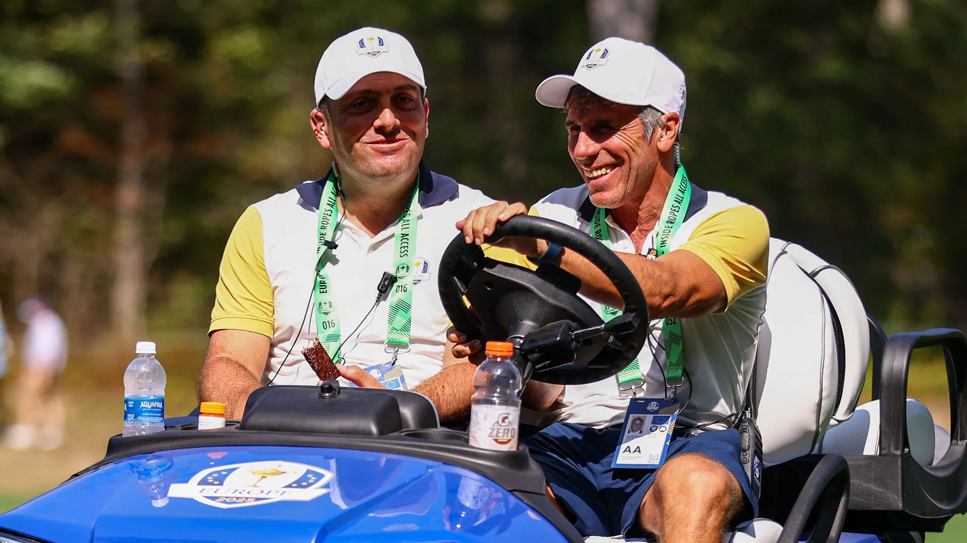 Gianfranco Zola, grande appassionato di golf, assisterà Francesco Molinari del Team Europe