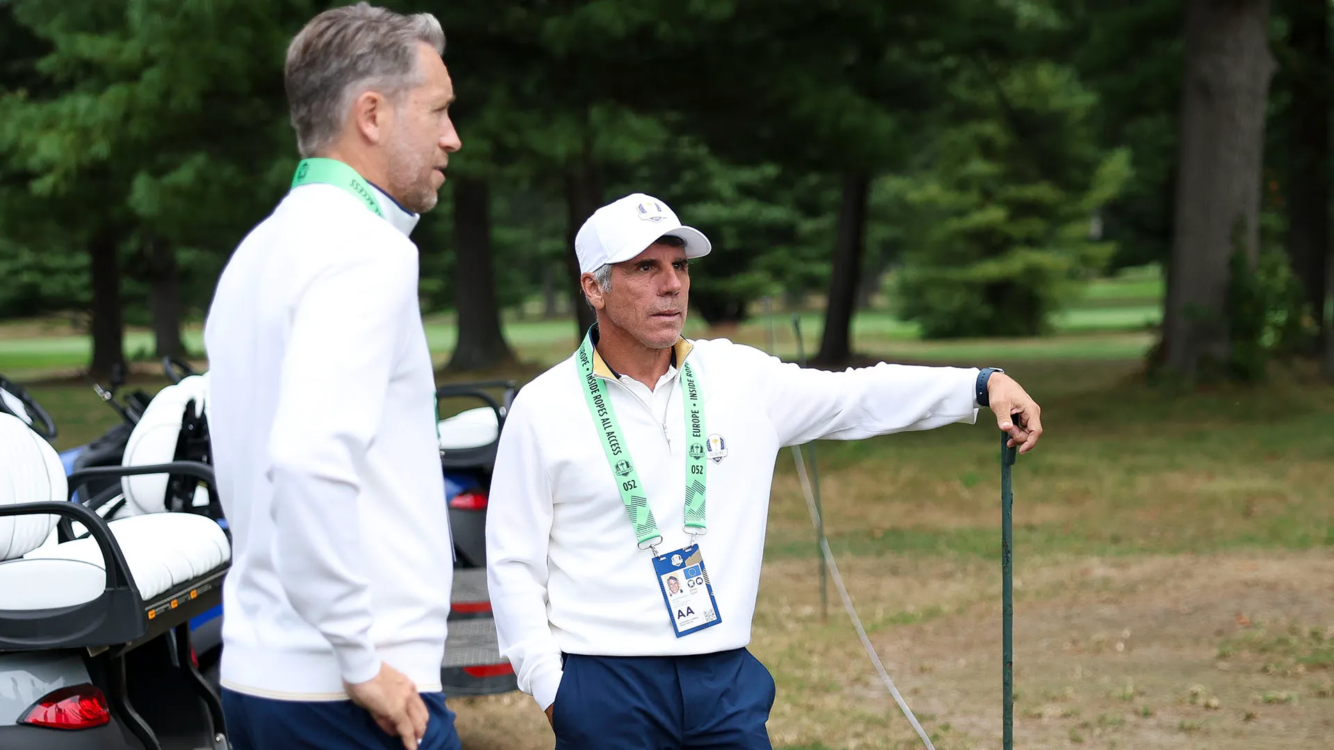 L'ex calciatore ha spiegato come affrontare il pubblico che tifa contro, una caratteristica rara nel golf ma molto comune nelle partite di Ryder Cup