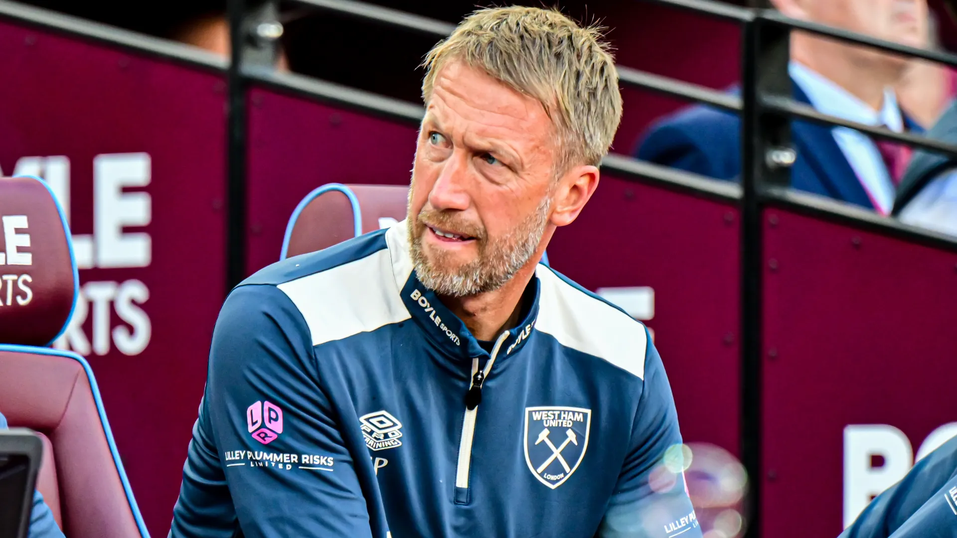 Non riesce ad ingranare il West Ham di Graham Potter: appena 3 punti nelle prime 4 giornate