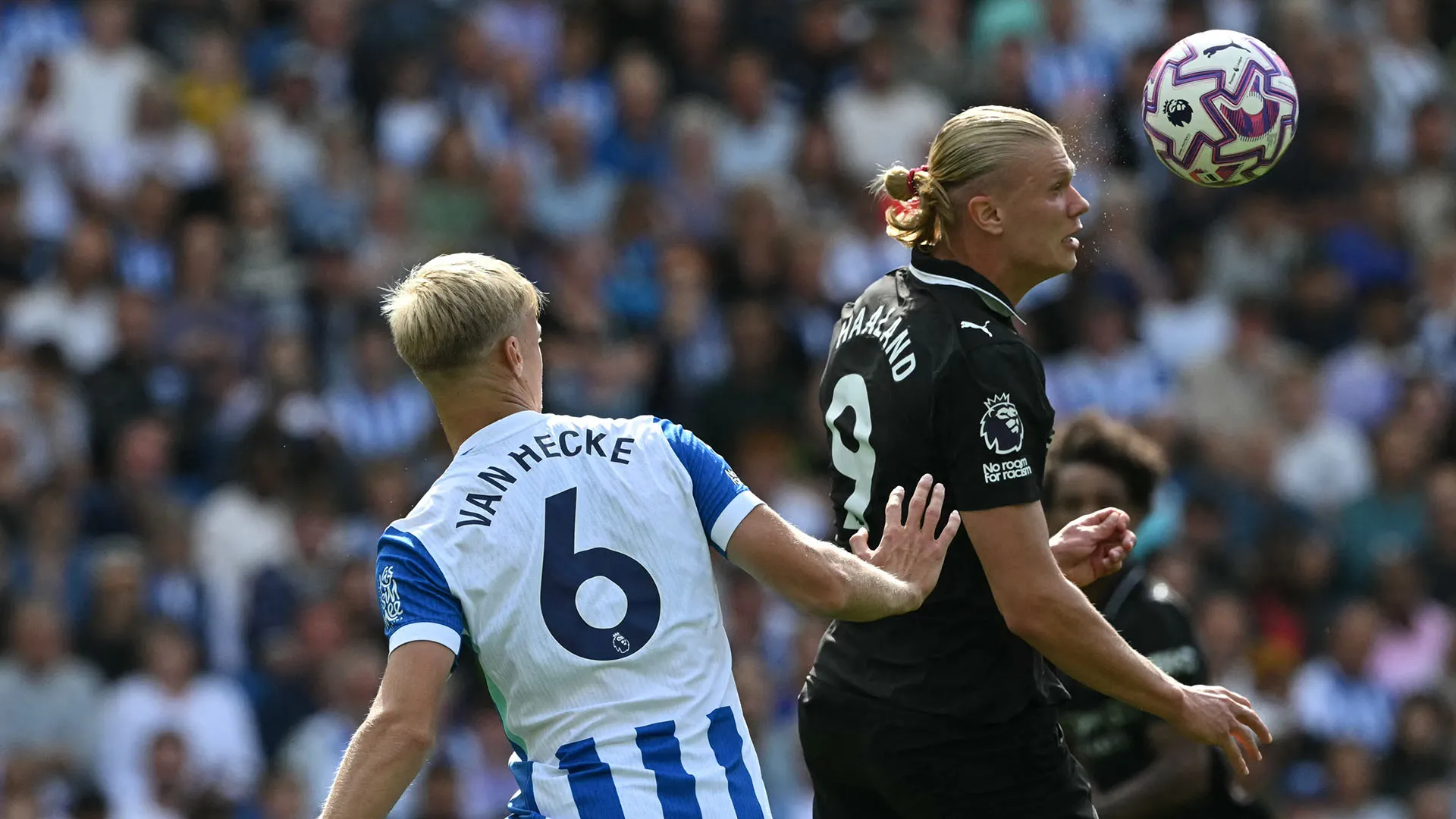 Già durante il match Erling Haaland e Jan Paul van Hecke si sono affrontati duramente