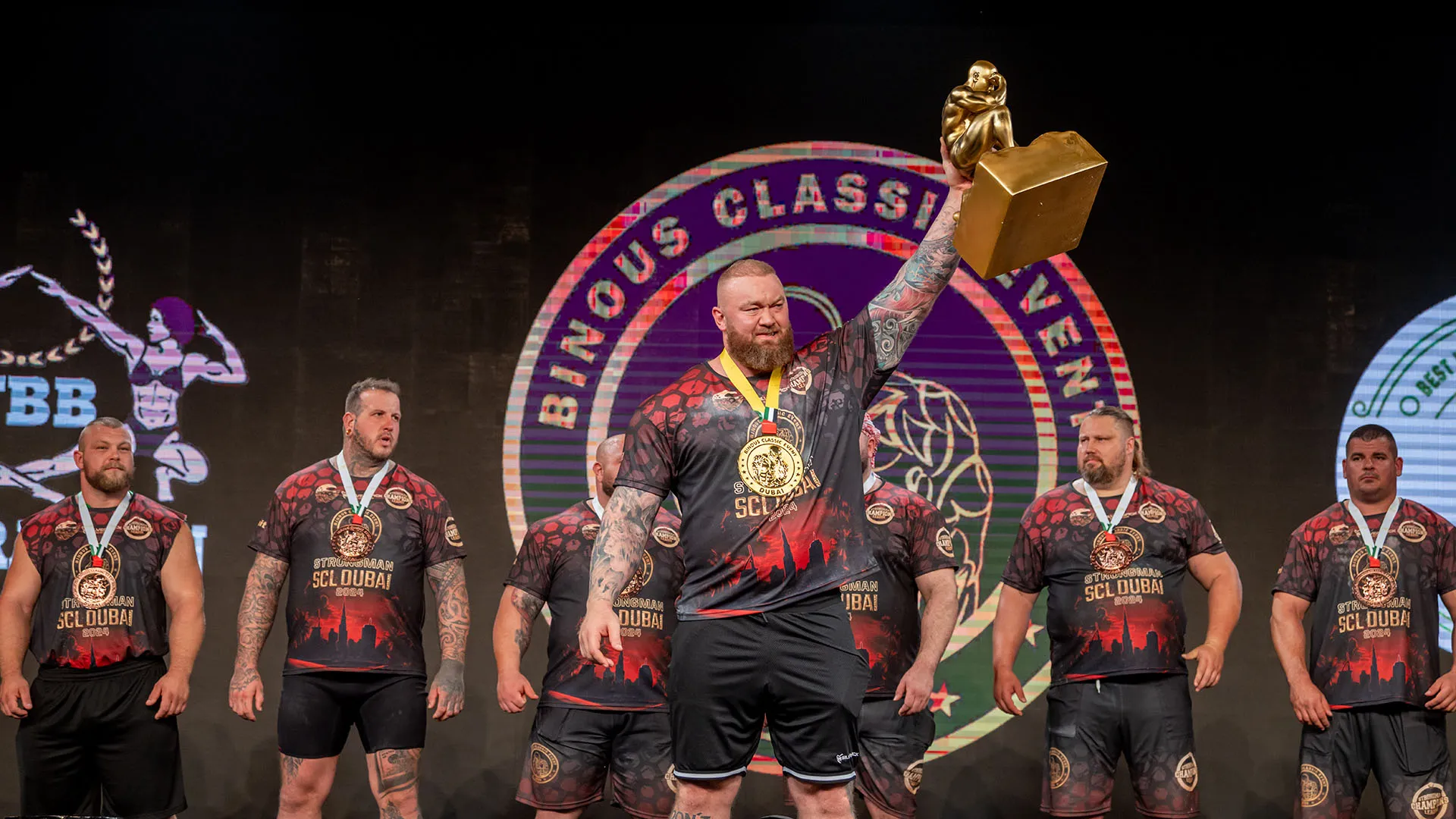 Hafthor Julius Björnsson, star della celebre serie Tv 'Game of Thrones', è anche uno strongman di livello internazionale