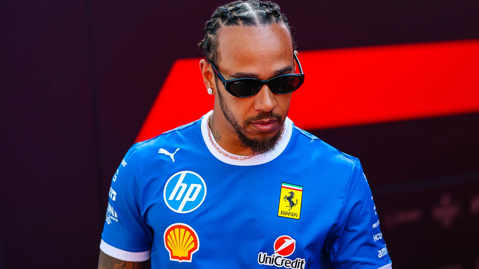 Il pilota inglese è al primo Gran Premio di Monza al volante di una Ferrari
