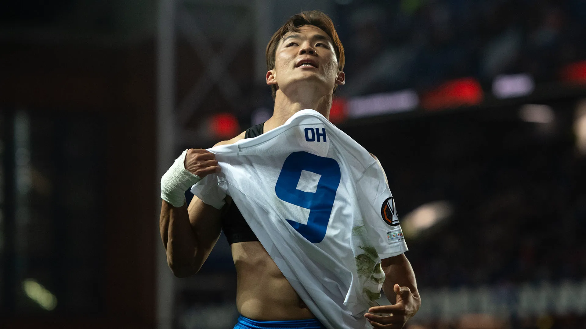 Il pubblico ovviamente è impazzito e Hyeongyu Oh si è goduto il momento