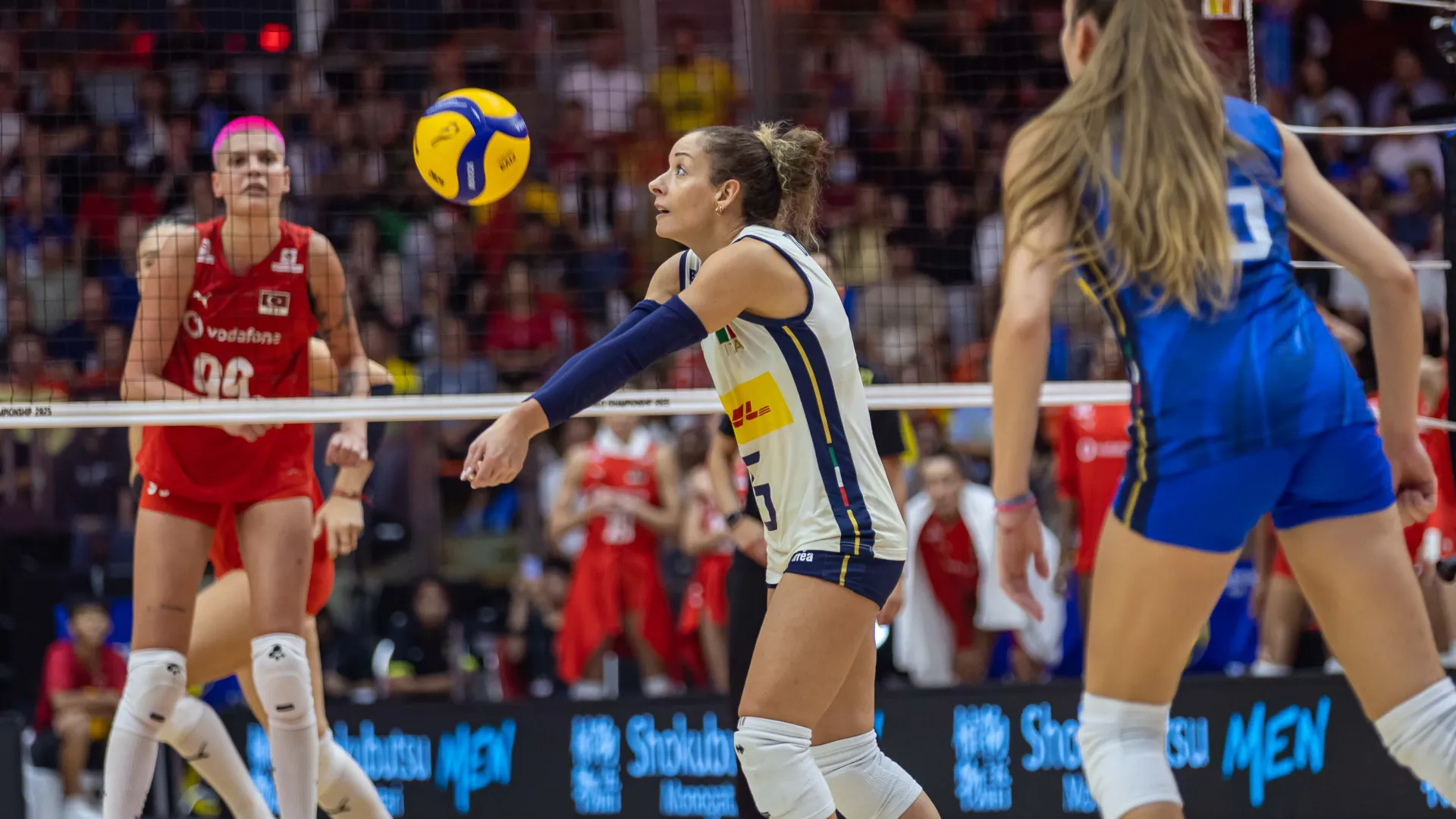 Alla fine tre Azzurre sono state inserite nella squadra migliore: De Gennaro, Danesi e Orro.